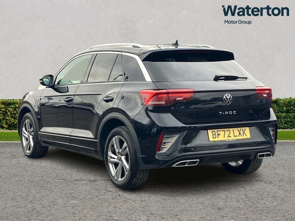 Volkswagen T-Roc 1.5 Tsi R-line BF72LXK Black #5