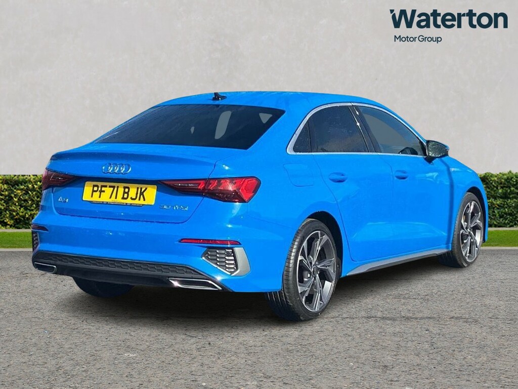 Audi A3 30 Tfsi S Line PF71BJK Blue #3