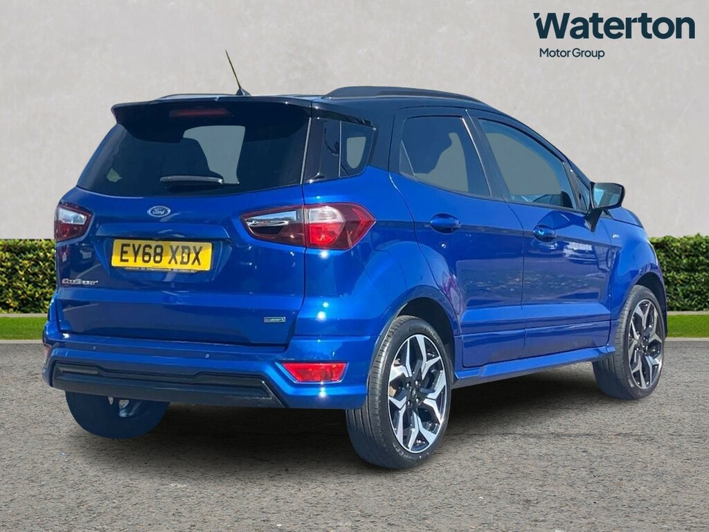 Ford Ecosport 1.0 Ecoboost 140 St-line EY68XDX Blue #3