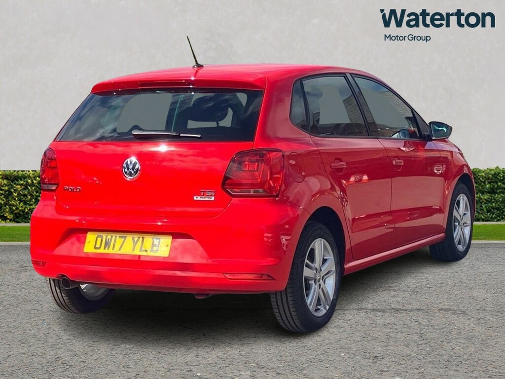 Volkswagen Polo 1.2 Tsi Match Edition Dsg OW17YLB Red #3