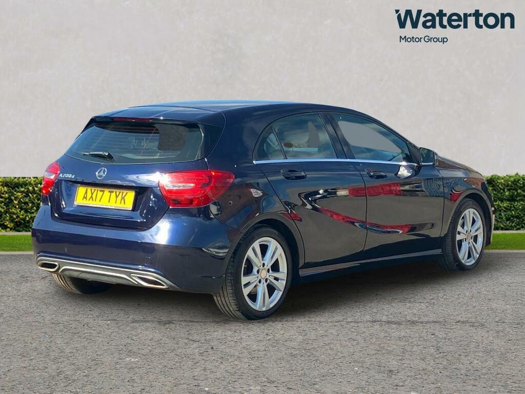 Mercedes-Benz A Class A200d Sport AX17TYK Blue #3