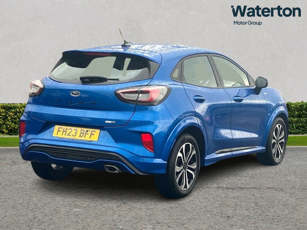 Ford Puma 1.0 Ecoboost Hybrid Mhev St-line FH23BFF Blue #3