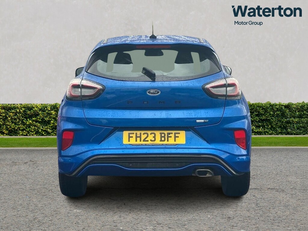 Ford Puma 1.0 Ecoboost Hybrid Mhev St-line FH23BFF Blue #4