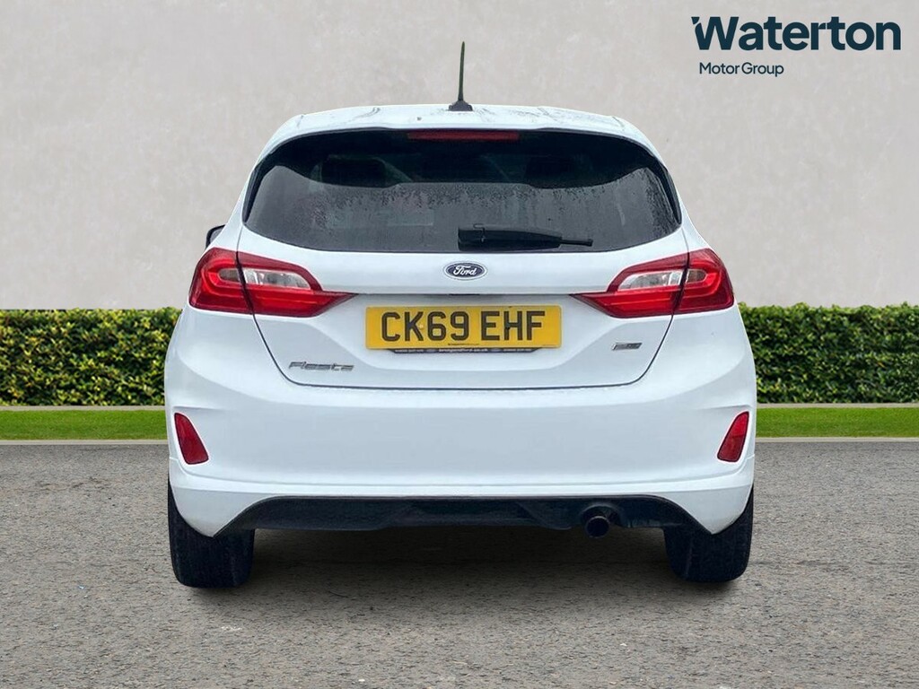 Ford Fiesta 1.0 Ecoboost St-line X CK69EHF White #4