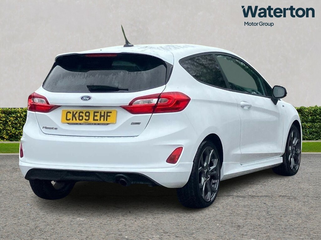 Ford Fiesta 1.0 Ecoboost St-line X CK69EHF White #3
