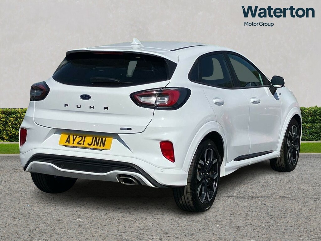 Ford Puma 1.0 Ecoboost Hybrid Mhev St-line X AY21JNN White #3