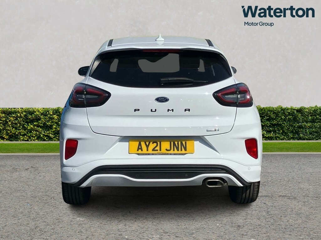 Ford Puma 1.0 Ecoboost Hybrid Mhev St-line X AY21JNN White #4