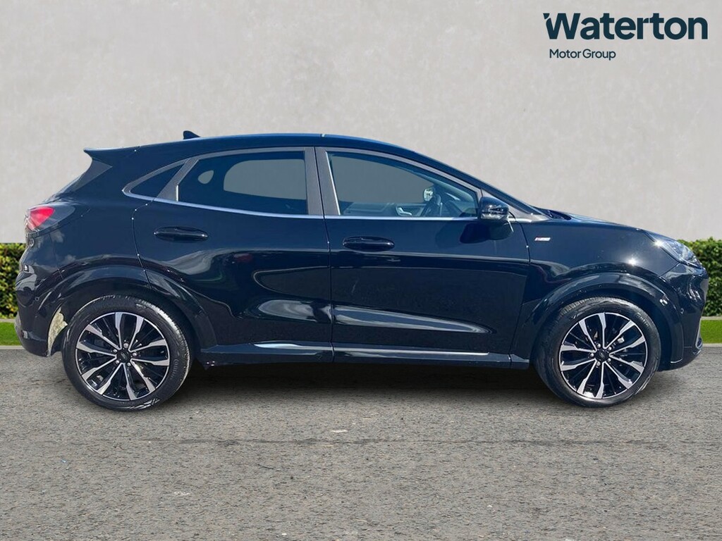 Ford Puma 1.0 Ecoboost Hybrid Mhev 155 St-line Vignale CJ73WSD Black #2