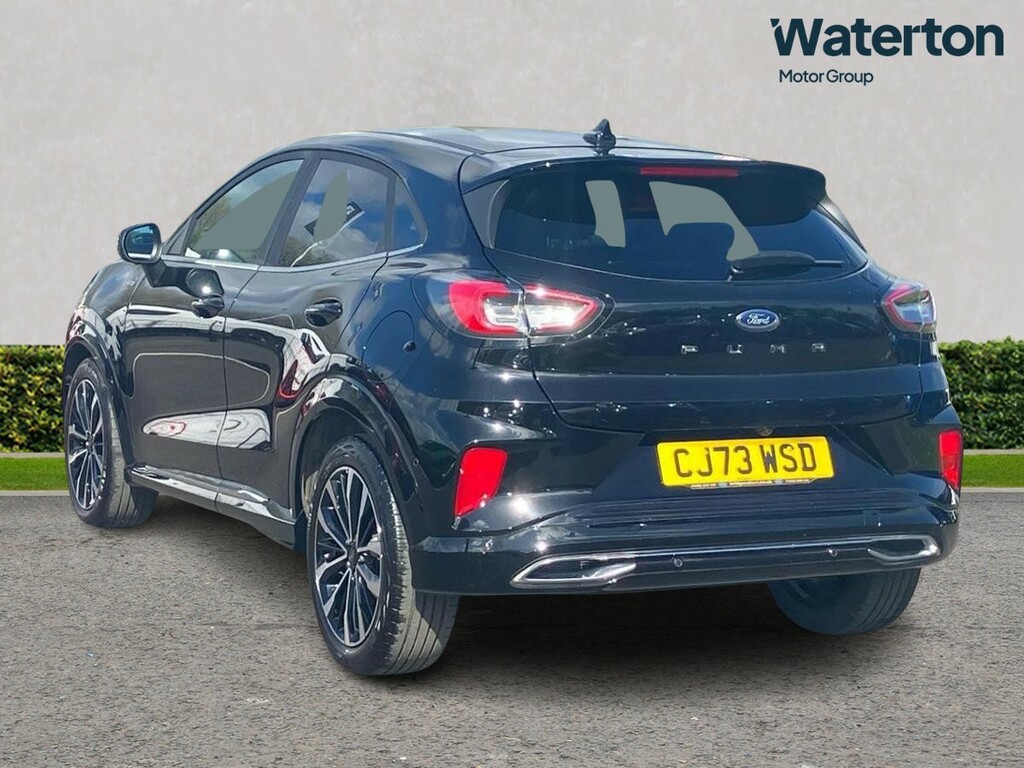 Ford Puma 1.0 Ecoboost Hybrid Mhev 155 St-line Vignale CJ73WSD Black #5