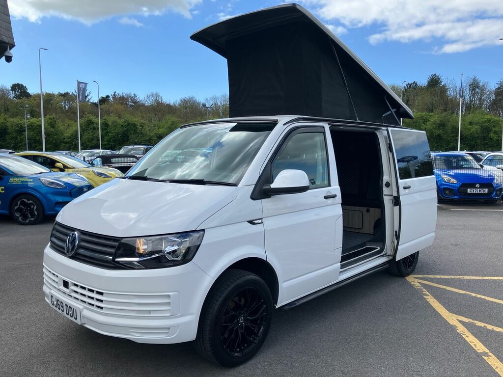 Volkswagen Transporter 2.0 Tdi Bmt 102 Startline Van Euro 6 Camper Van White