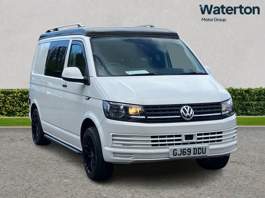 Volkswagen Transporter 2.0 Tdi Bmt 102 Startline Van Euro 6 Camper Van GJ69DDU White #2