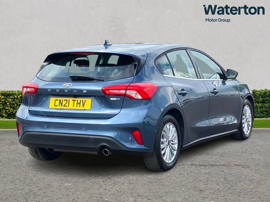 Ford Focus 1.0 Ecoboost Hybrid Mhev 125 Titanium Edition CN21THV Blue #3