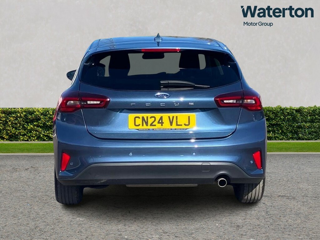 Ford Focus 1.0 Ecoboost Hybrid Mhev Titanium CN24VLJ Blue #4