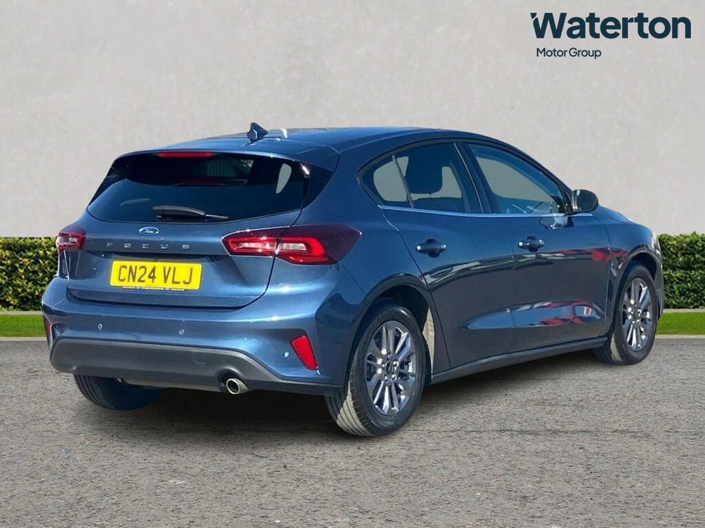 Ford Focus 1.0 Ecoboost Hybrid Mhev Titanium CN24VLJ Blue #3