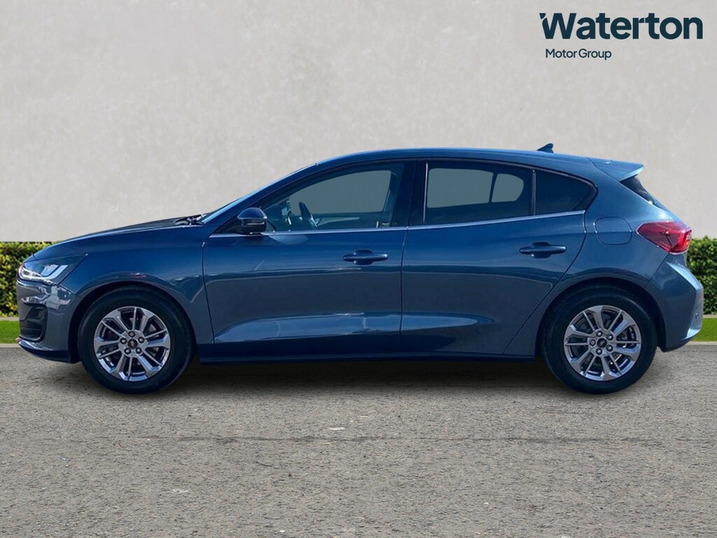 Ford Focus 1.0 Ecoboost Hybrid Mhev Titanium CN24VLJ Blue #6