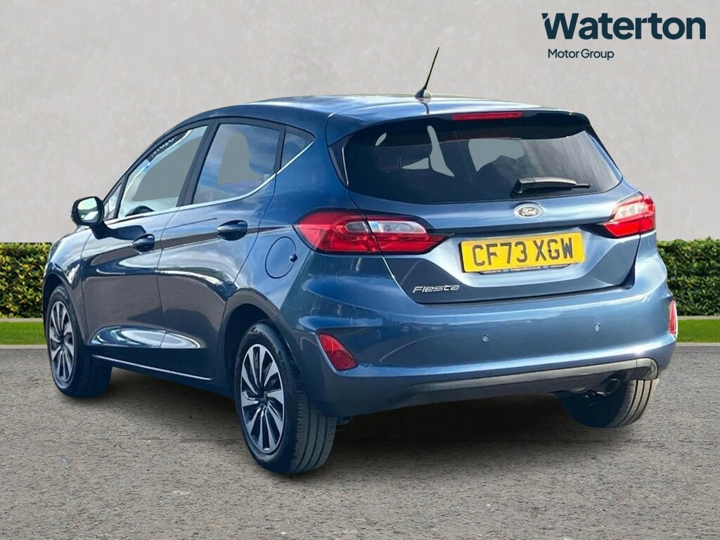 Ford Fiesta 1.0 Ecoboost Titanium CF73XGW Blue #5