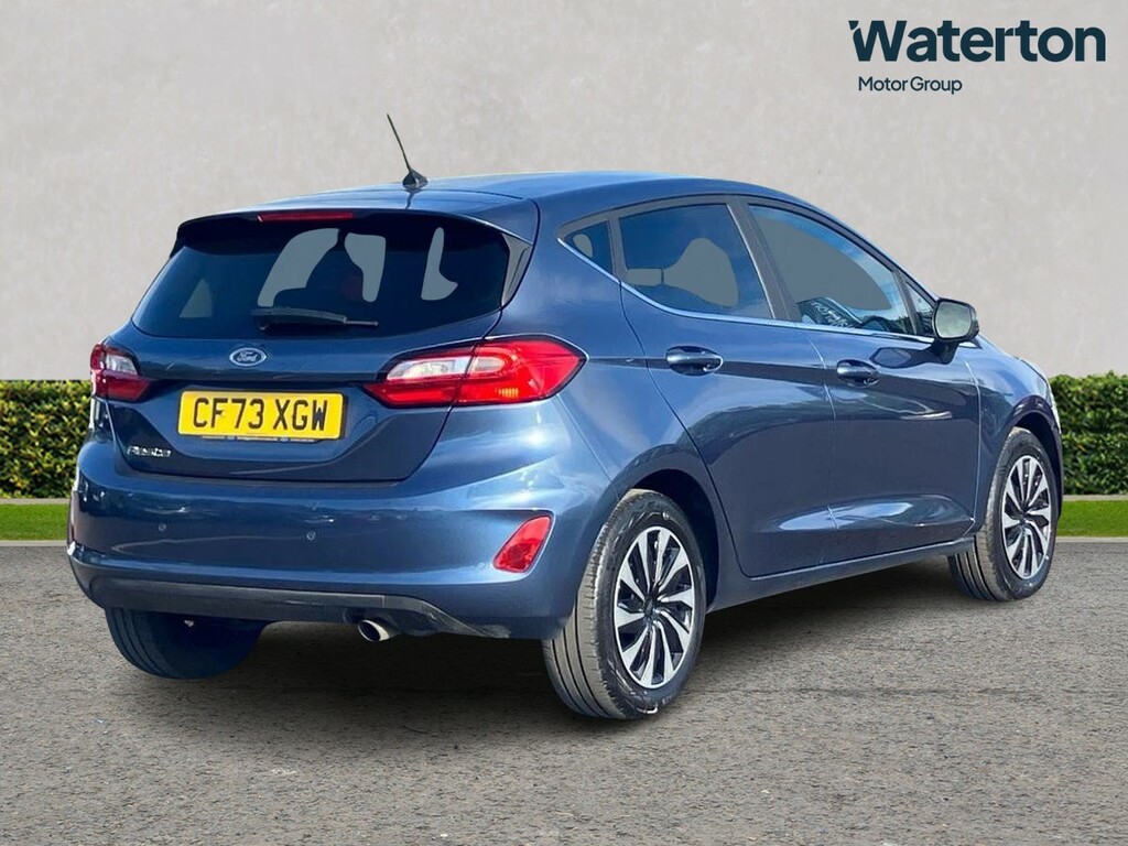 Ford Fiesta 1.0 Ecoboost Titanium CF73XGW Blue #3