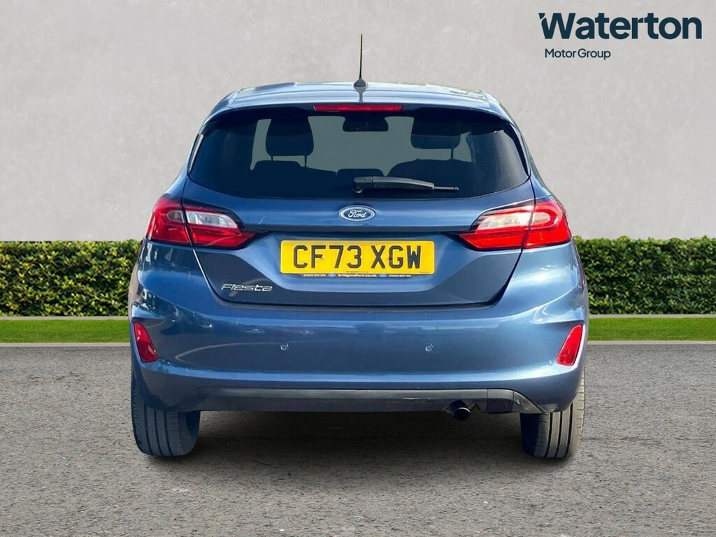 Ford Fiesta 1.0 Ecoboost Titanium CF73XGW Blue #4