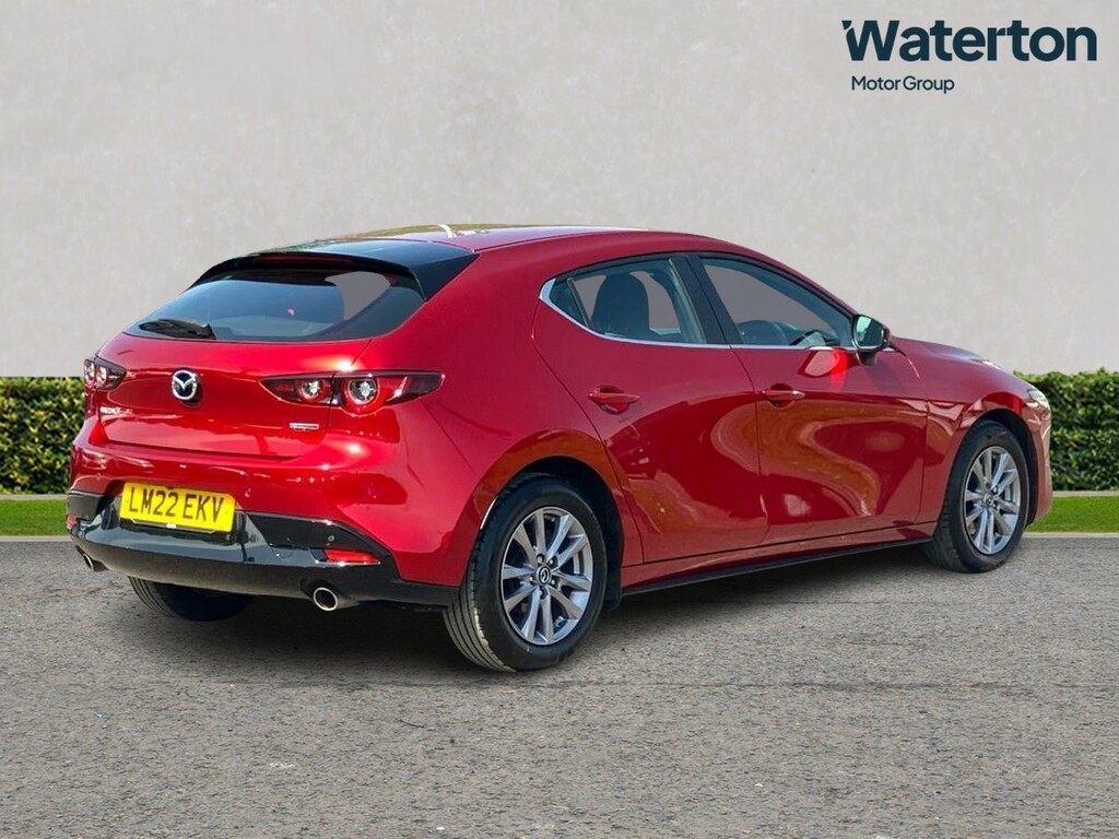Mazda 3 2.0 E-skyactiv G Mhev Se-l Lux LM22EKV Red #3