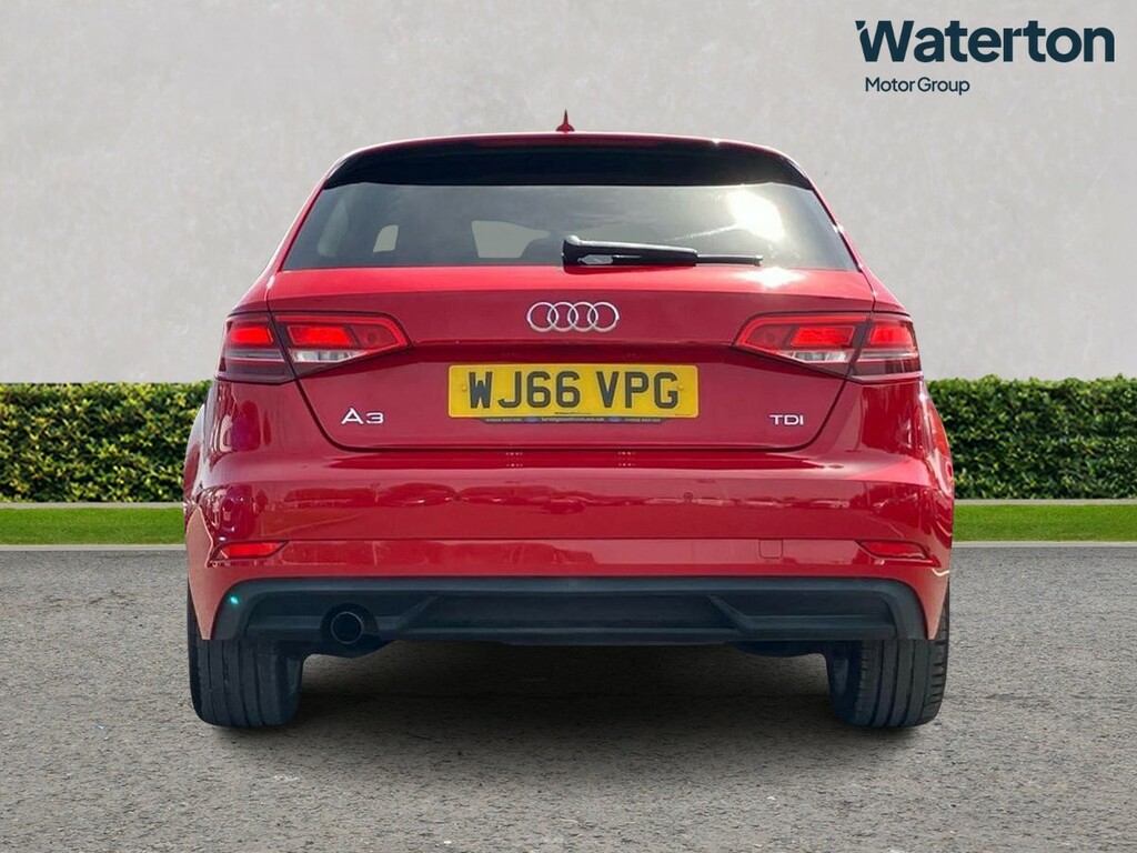 Audi A3 1.6 Tdi Se Technik WJ66VPG Red #4