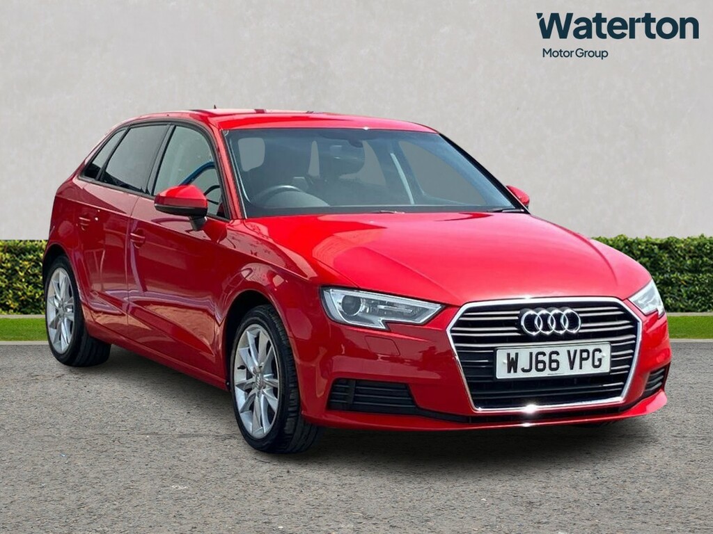 Audi A3 1.6 Tdi Se Technik WJ66VPG Red