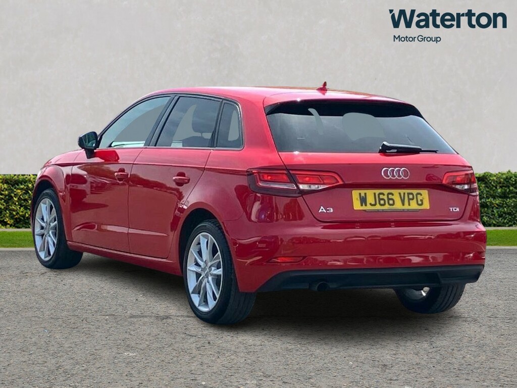 Audi A3 1.6 Tdi Se Technik WJ66VPG Red #5