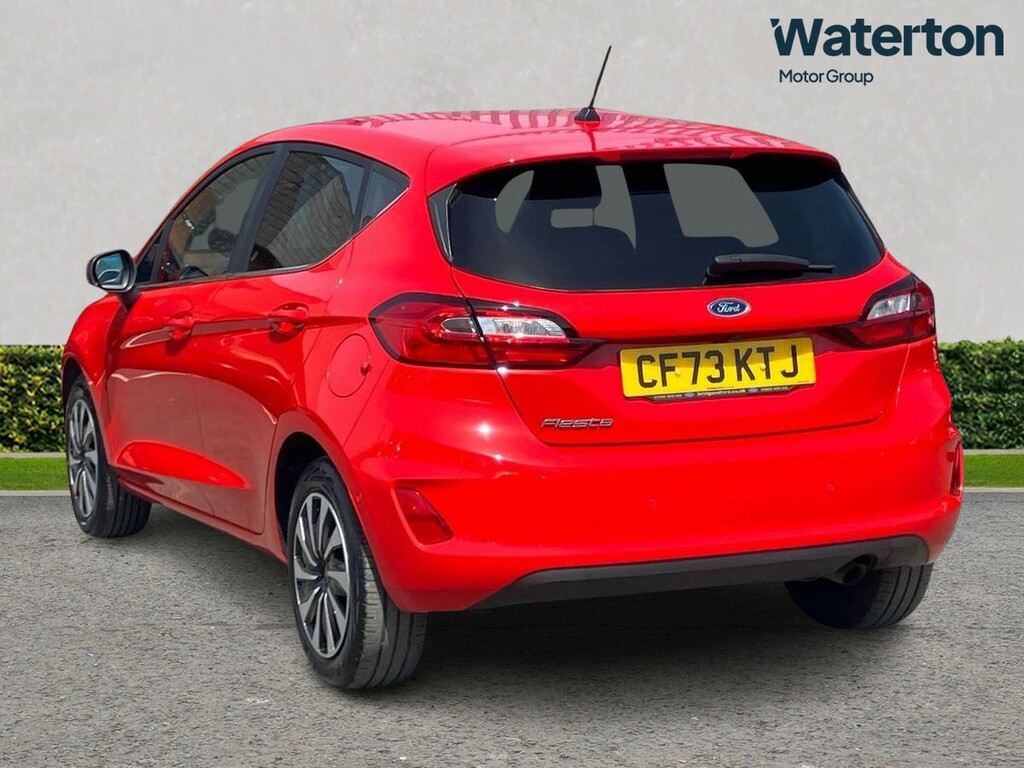 Ford Fiesta 1.0 Ecoboost Titanium CF73KTJ Red #5