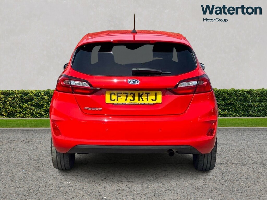 Ford Fiesta 1.0 Ecoboost Titanium CF73KTJ Red #4
