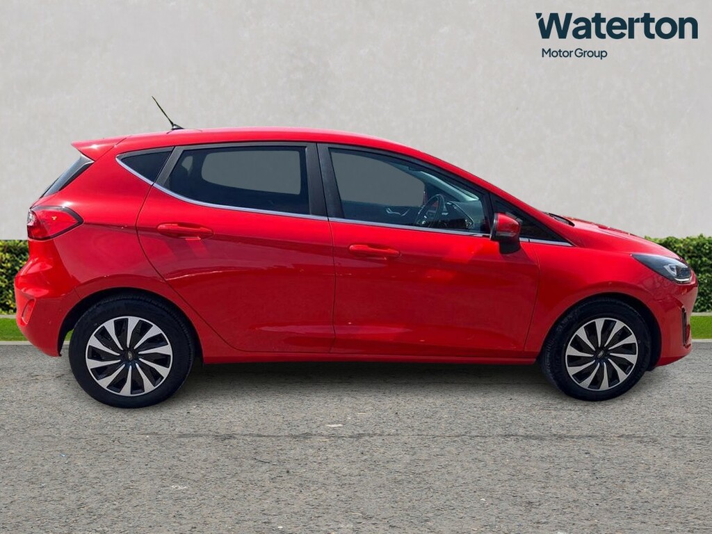 Ford Fiesta 1.0 Ecoboost Titanium CF73KTJ Red #2