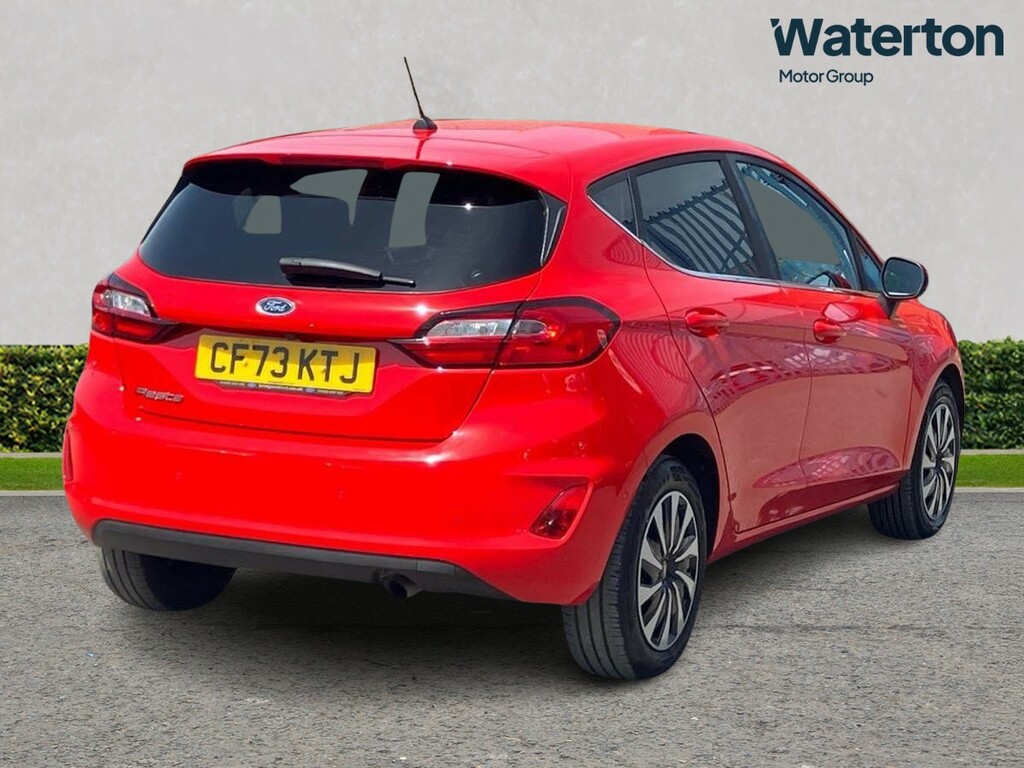 Ford Fiesta 1.0 Ecoboost Titanium CF73KTJ Red #3