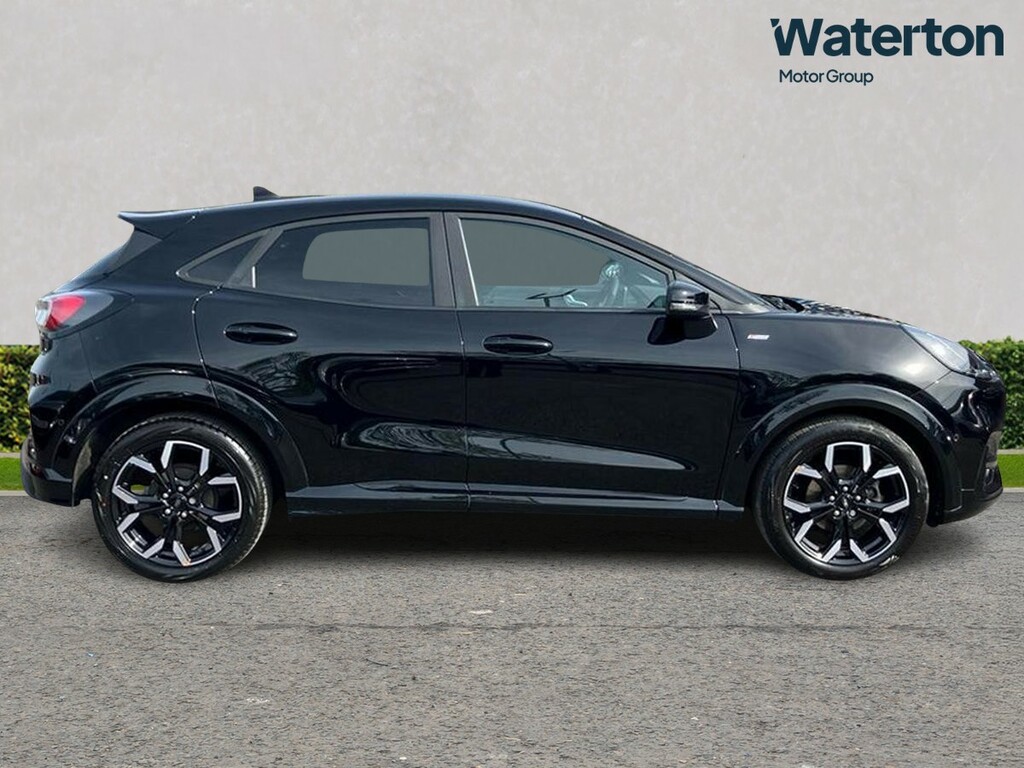 Ford Puma 1.0 Ecoboost Hybrid Mhev St-line X CN24UUD Black #2