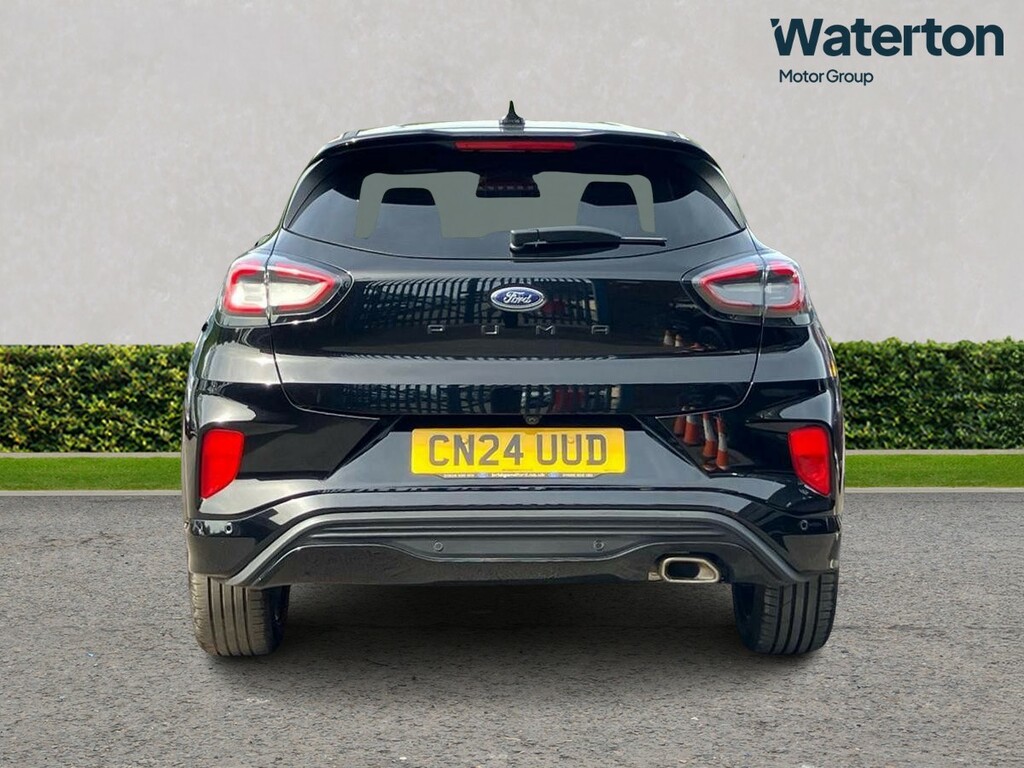 Ford Puma 1.0 Ecoboost Hybrid Mhev St-line X CN24UUD Black #4