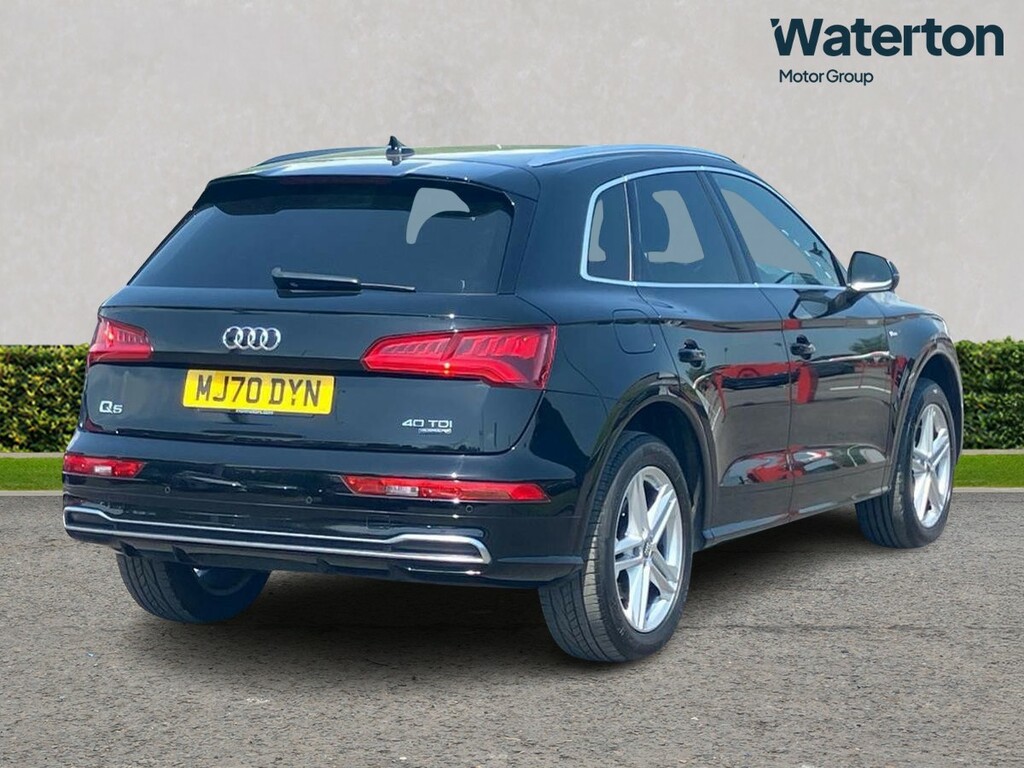 Audi Q5 40 Tdi Quattro S Line S Tronic MJ70DYN Black #3