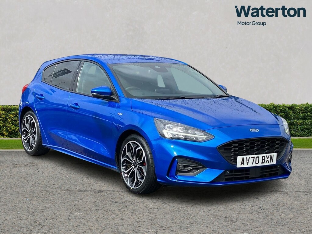 Ford Focus 1.0 Ecoboost Hybrid Mhev 155 St-line X Edition AV70BXN Blue