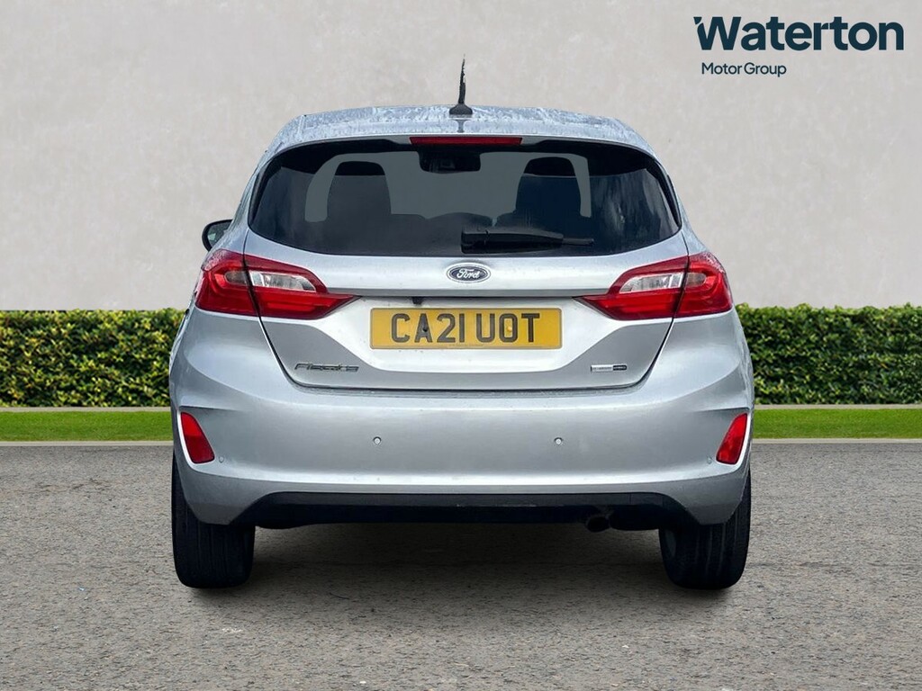Ford Fiesta 1.0 Ecoboost Hybrid Mhev 125 Titanium X CA21UOT Silver #4