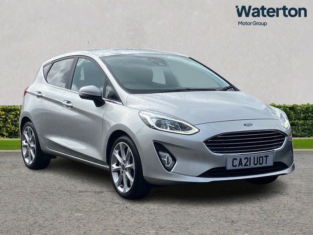 Ford Fiesta 1.0 Ecoboost Hybrid Mhev 125 Titanium X CA21UOT Silver