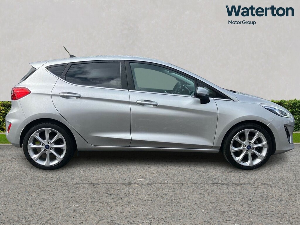 Ford Fiesta 1.0 Ecoboost Hybrid Mhev 125 Titanium X CA21UOT Silver #2