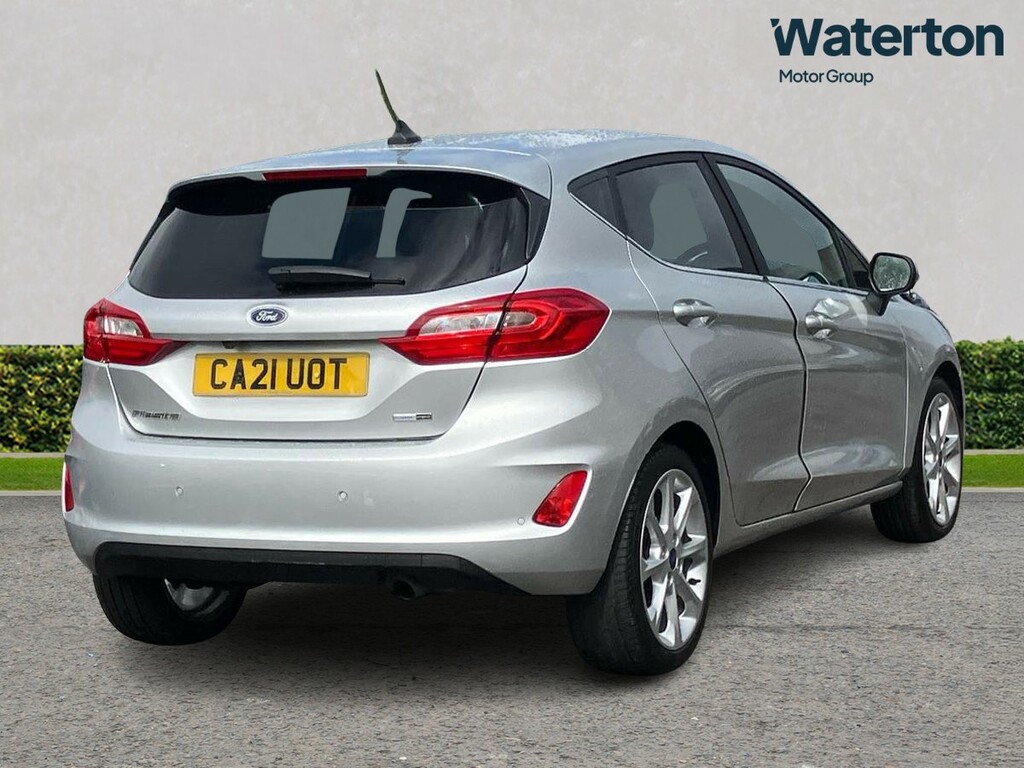 Ford Fiesta 1.0 Ecoboost Hybrid Mhev 125 Titanium X CA21UOT Silver #3
