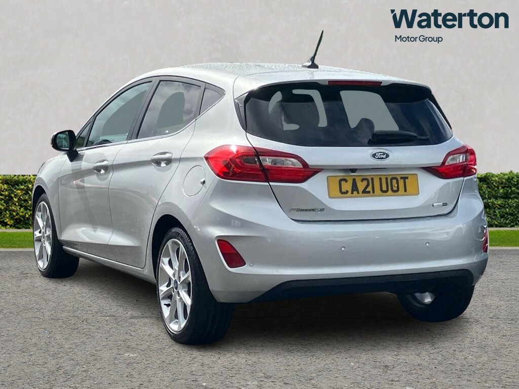 Ford Fiesta 1.0 Ecoboost Hybrid Mhev 125 Titanium X CA21UOT Silver #5