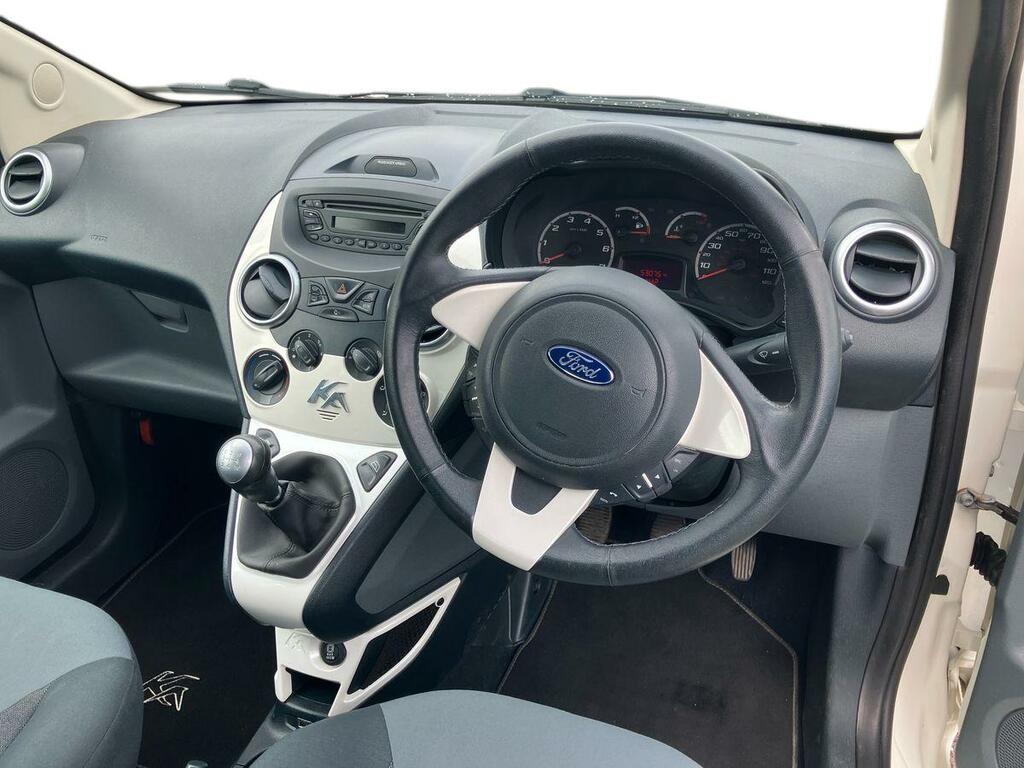 Ford KA Zetec White Edition White #10