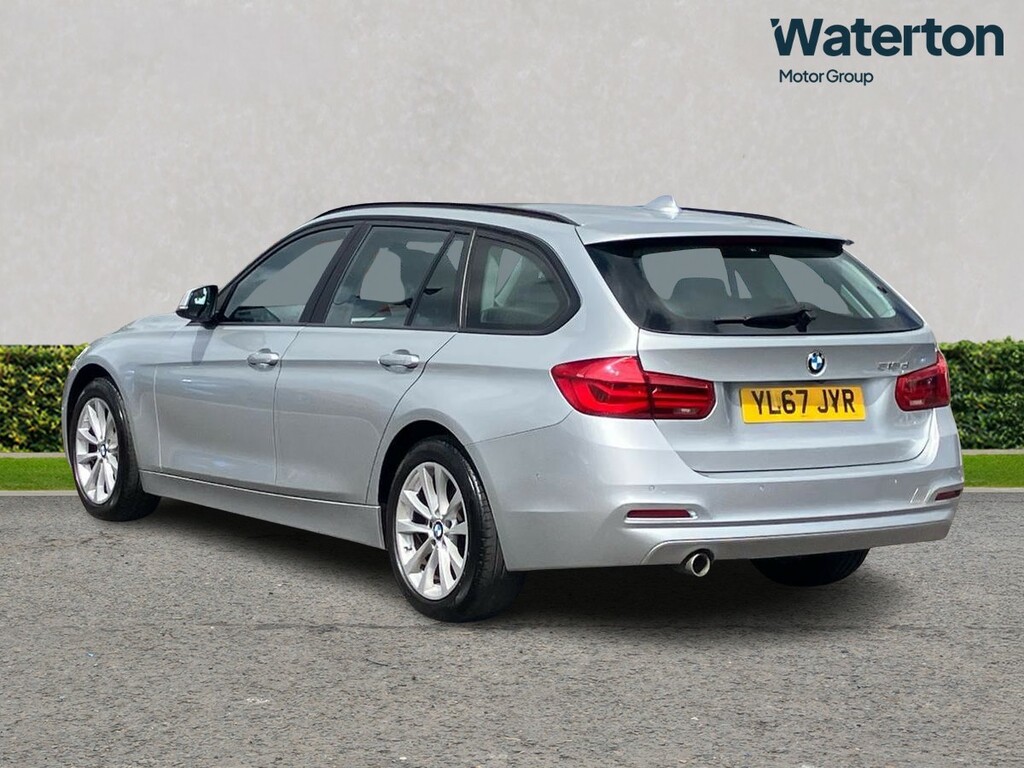 BMW 3 Series 318D Se Step YL67JYR Silver #5