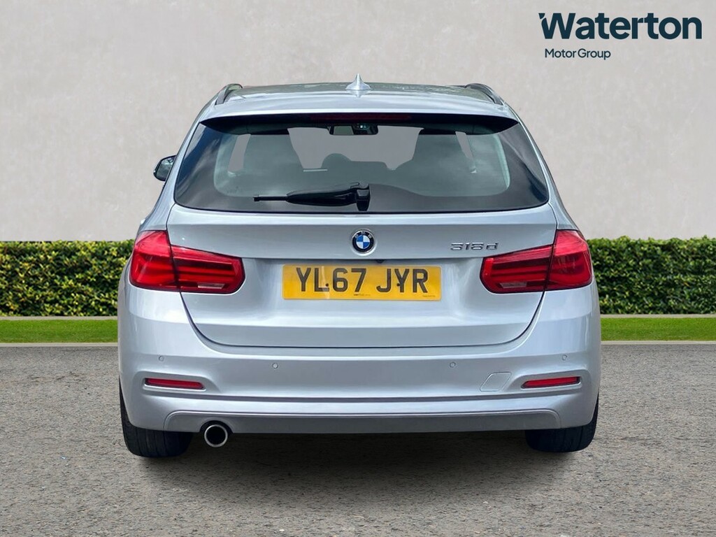 BMW 3 Series 318D Se Step YL67JYR Silver #4