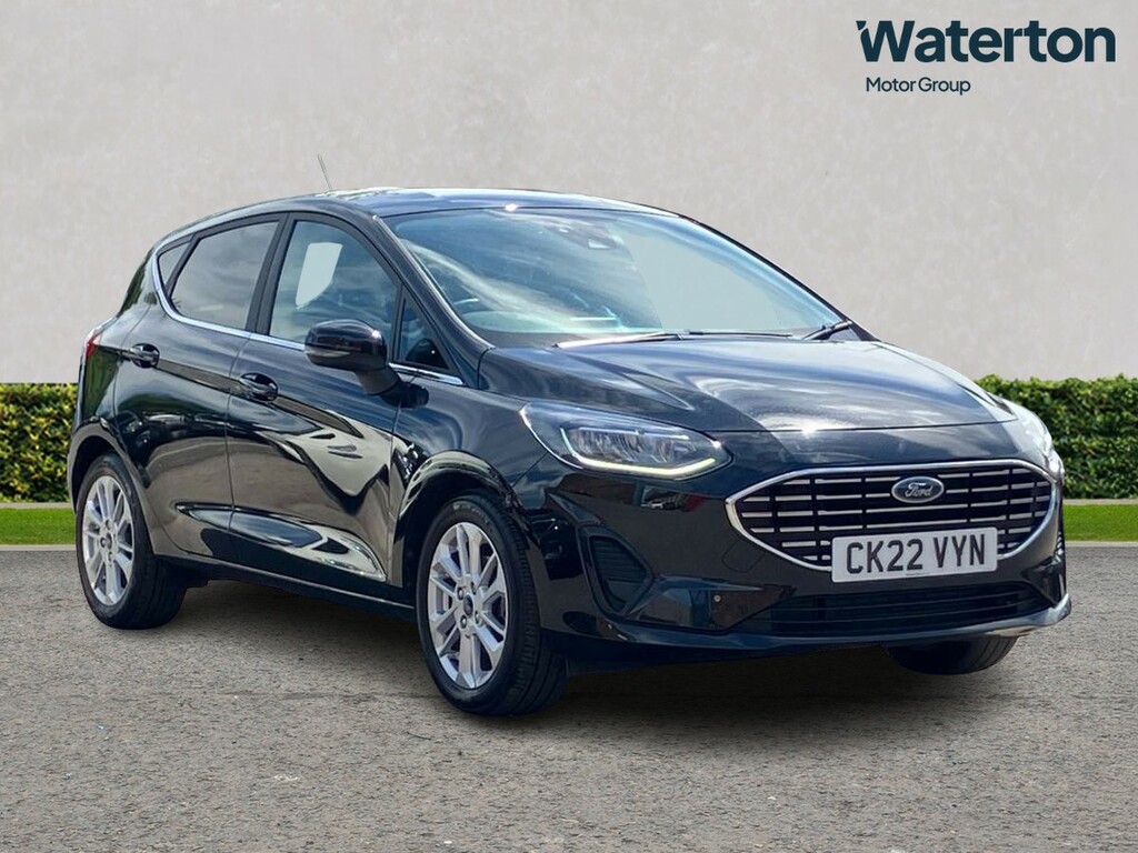 Ford Fiesta 1.0 Ecoboost Hybrid Mhev 125 Titanium Black