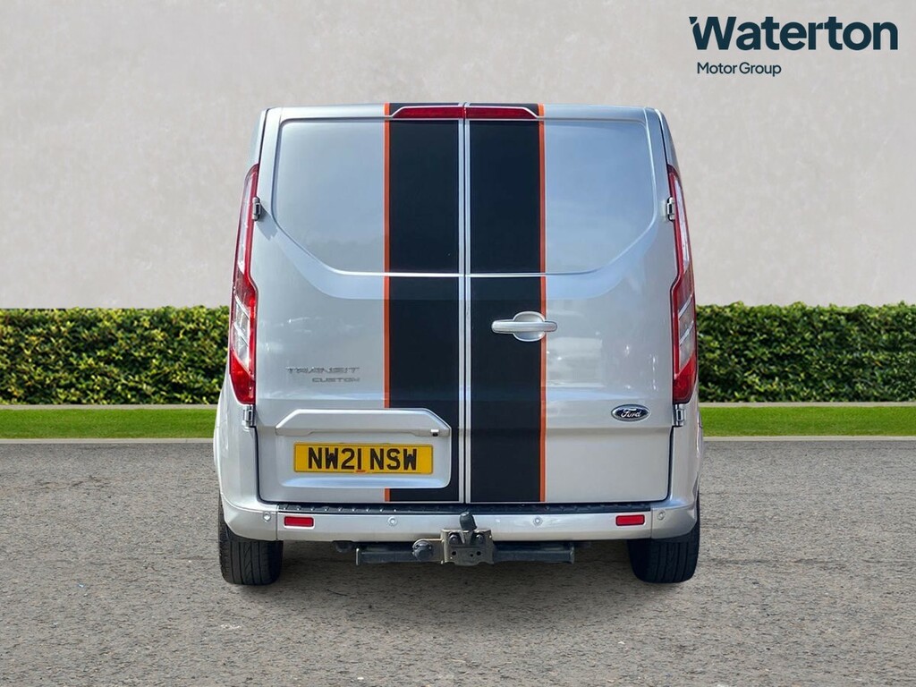 Ford Transit Custom 2.0 Ecoblue 185Ps Low Roof Sport Van Silver #4