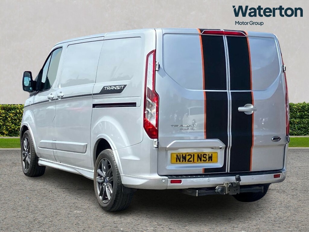Ford Transit Custom 2.0 Ecoblue 185Ps Low Roof Sport Van Silver #5