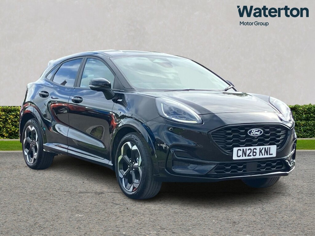 Ford Puma 1.0 Ecoboost Hybrid Mhev St-line X Black