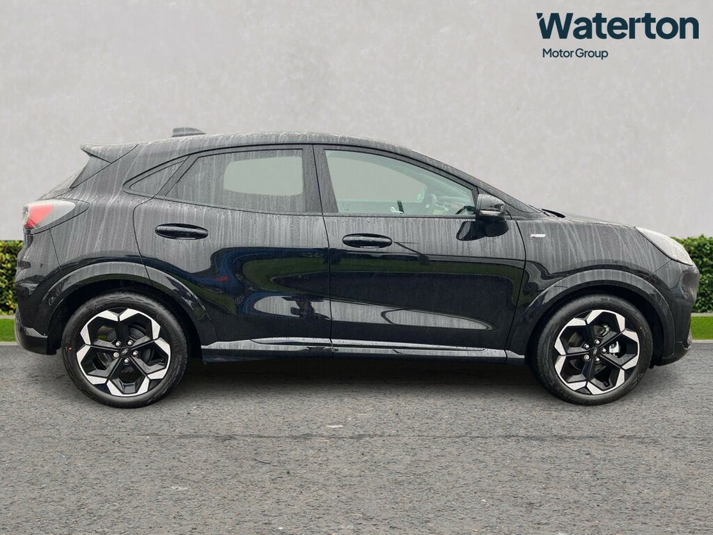 Ford Puma 1.0 Ecoboost Hybrid Mhev St-line X CN26KZV Black #2