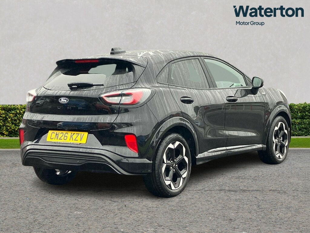 Ford Puma 1.0 Ecoboost Hybrid Mhev St-line X CN26KZV Black #3