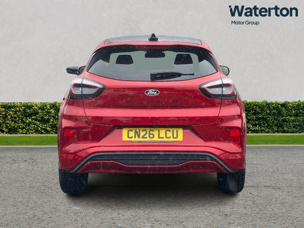 Ford Puma 1.0 Ecoboost Hybrid Mhev St-line X Dct Red #4