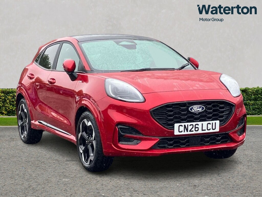 Ford Puma 1.0 Ecoboost Hybrid Mhev St-line X Dct Red